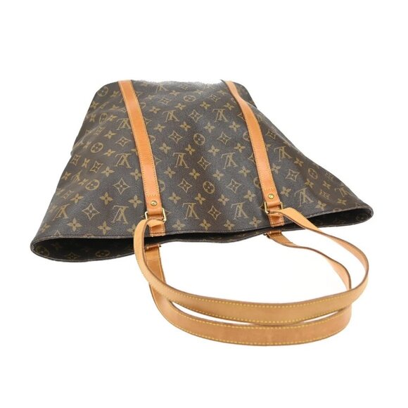 LOUIS VUITTON Sac Shopping Shoulder Tote Bag Monogram Leather BN - Picture 6 of 16